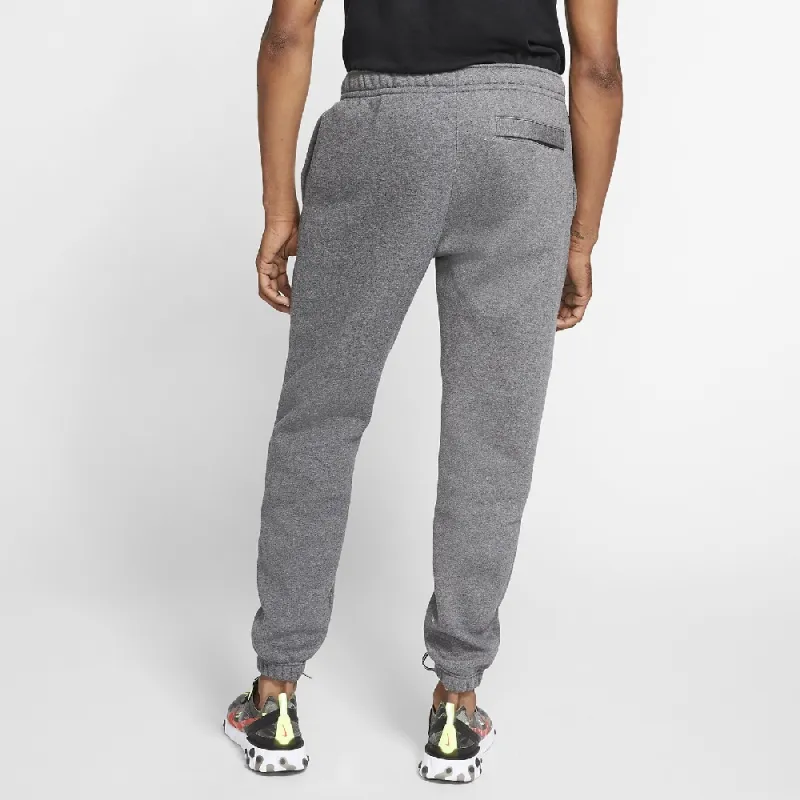 Nike Casual Sportswear Men Clothing Sets Black Top+Gray Bottom-4