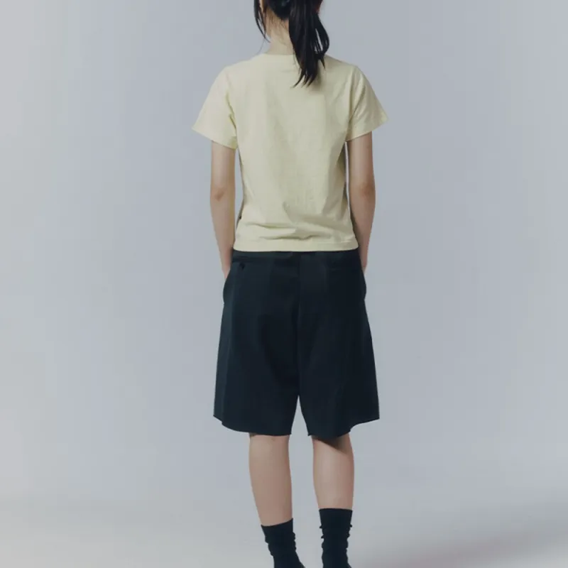 Mmlg SS25 T Shirt Unisex Milk Yellow-2