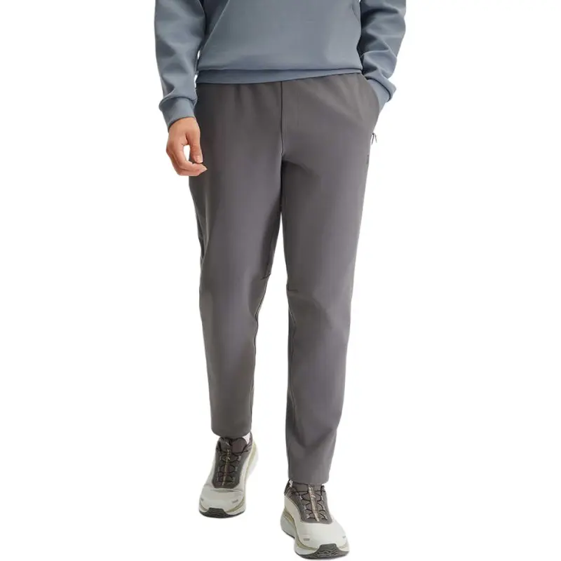 FILA Casual Pants Men's Carbon Mist Gray-4