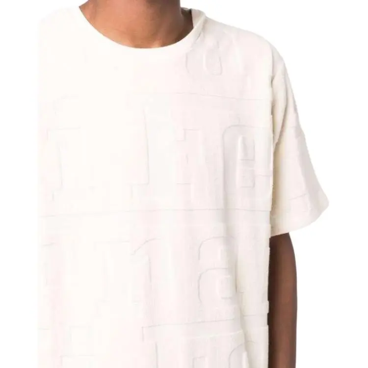 Ferrari Logo Embossed T shirt-4