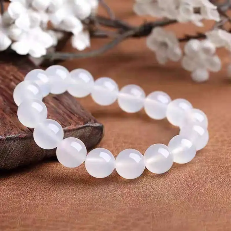 YOULING Chalcedony Jade Bracelets Unisex-6
