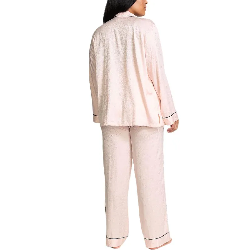 Victoria's Secret 24 Big Show Collection THE MIX Pajama Set Women's Cherry Blossom Pink-2