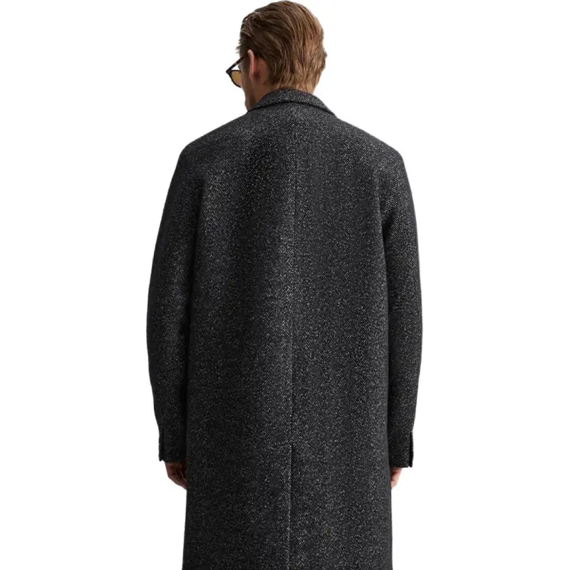 ZARA Coats Men Gray-4