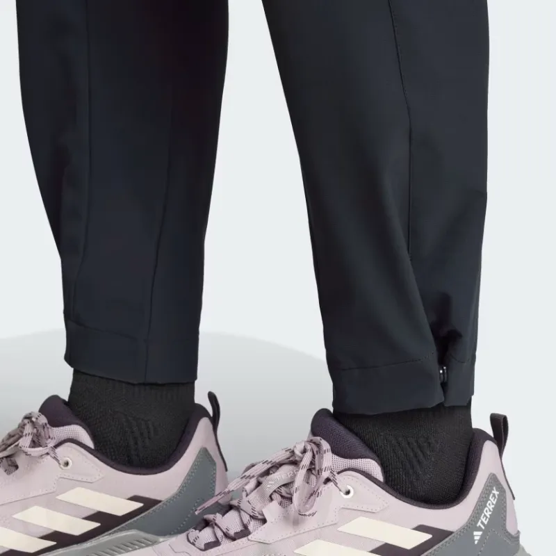 Adidas Terrex Liteflex Hiking Knitted Sports Pants Women's Aurora Black-4