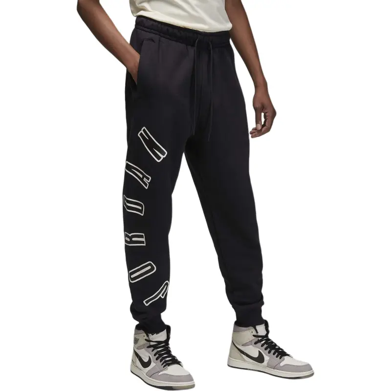 Jordan Flight MVP Knitted Sweatpants Men Black-2