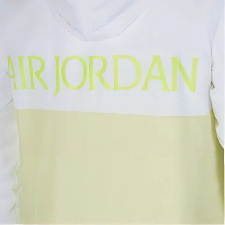 Jordan Air Jacket Men's White Yellow-2