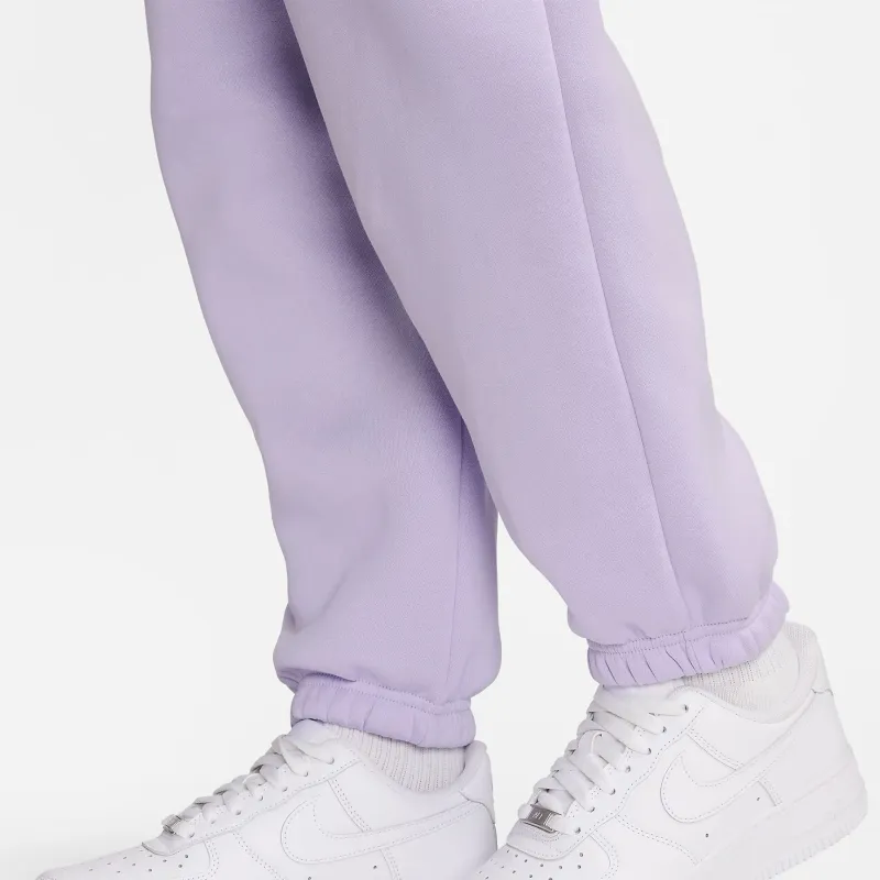 Nike Sportswear Phoenix Fleece Knitted Sports Pants Women's Purple Mist-2