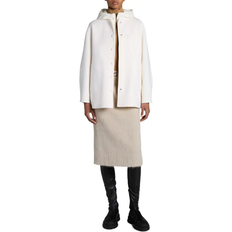 Moncler Down Jacket Women's White-1
