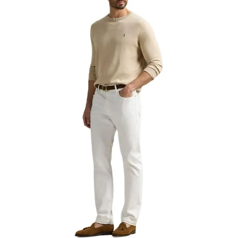 Polo Ralph Lauren Logo Embroidered Crewneck Jumper-1
