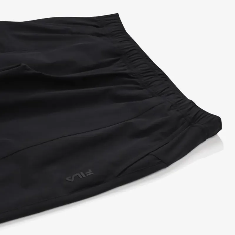FILA Knitted Sports Pants Women's Black-4