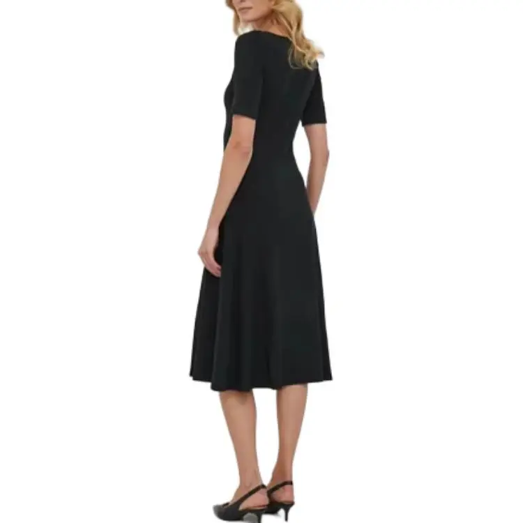 Polo Ralph Lauren Short Sleeved Dress Women's Black-3