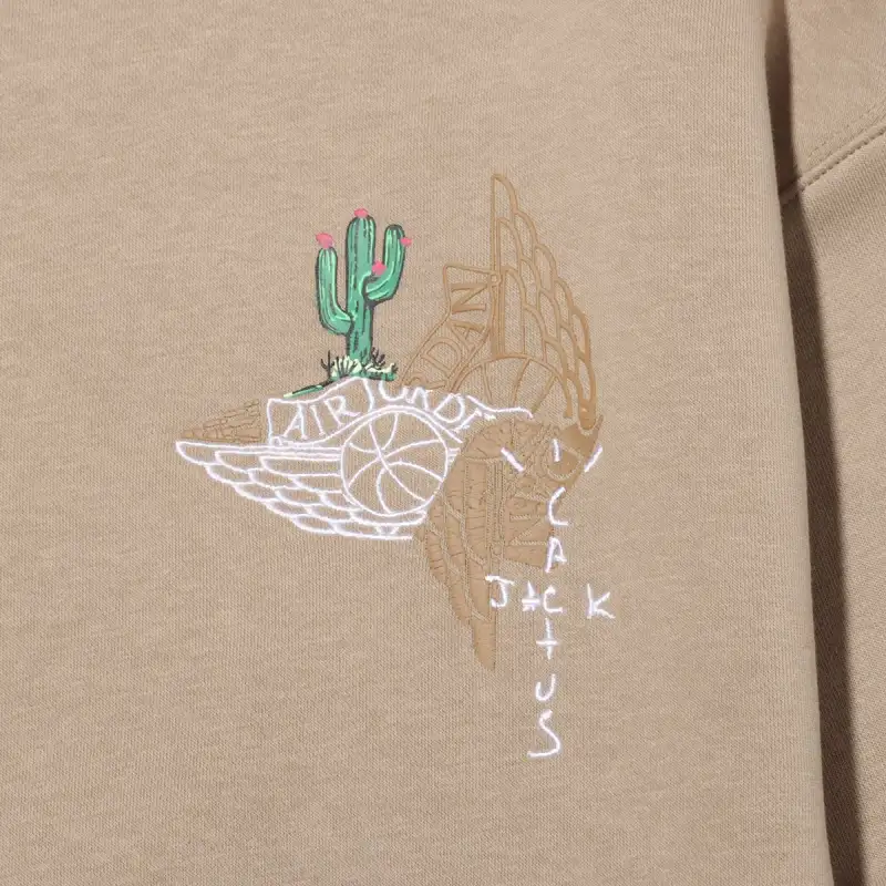 JORDAN Cactus Jack X JORDAN Pullover Hoodie Asia Sizing-3