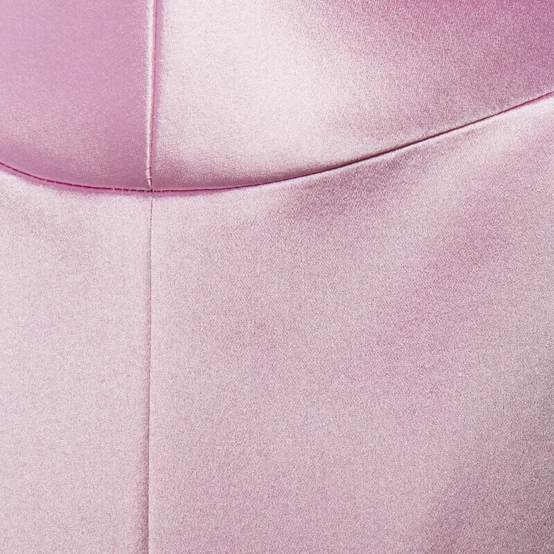 GUCCI Silk Duchesse Midi Sleeveless Dress Pink-4
