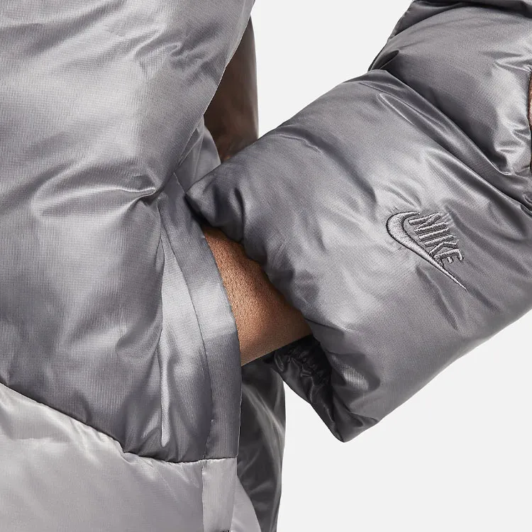 Nike SPORTSWEAR TECH PACK Puffer Jacket Men's Iron Gray-3
