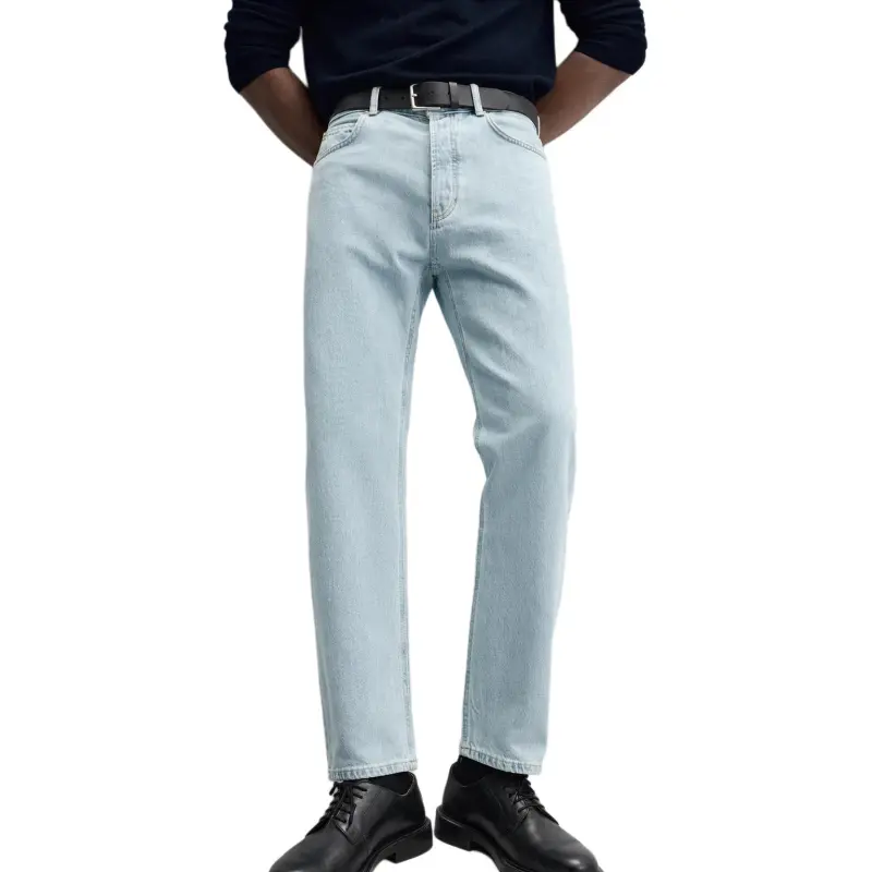 ZARA Jeans Men Light Blue-4