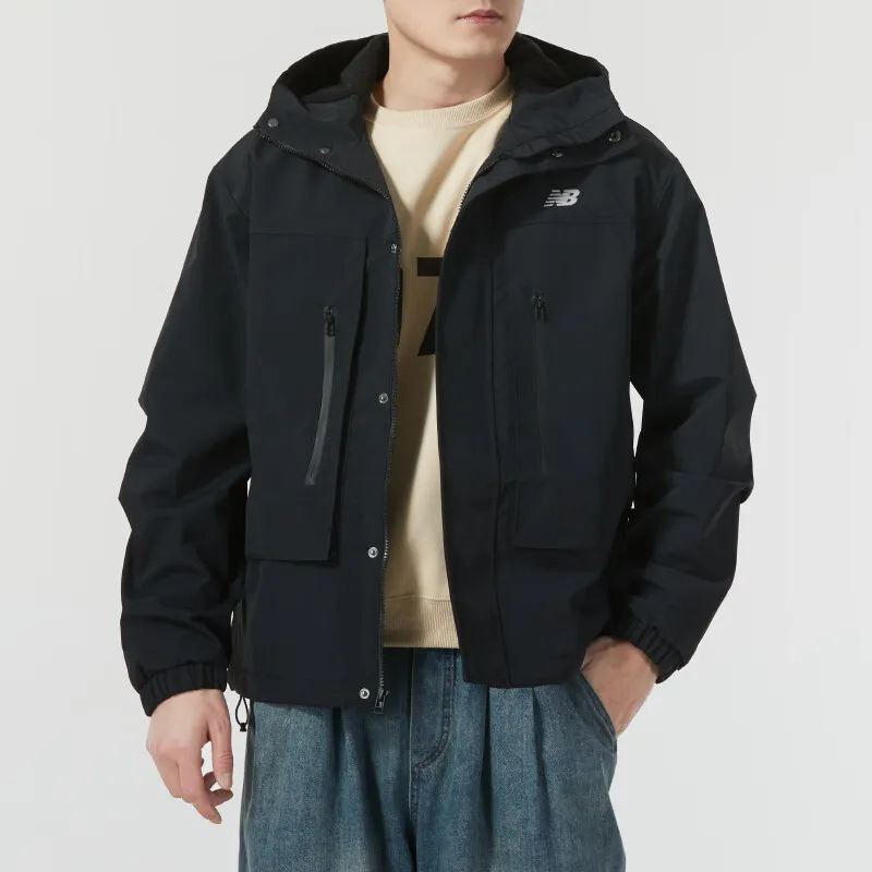 New Balance Jackets & Coats Men's Black-2