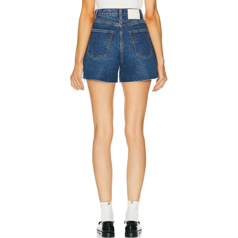 GRLFRND Denim Shorts Women's Blue-1