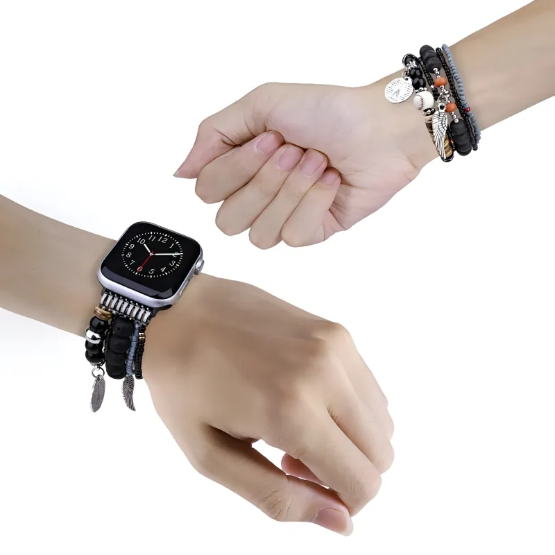 KVZUVUU Apple Compatibility Watch Band Resin Material-2