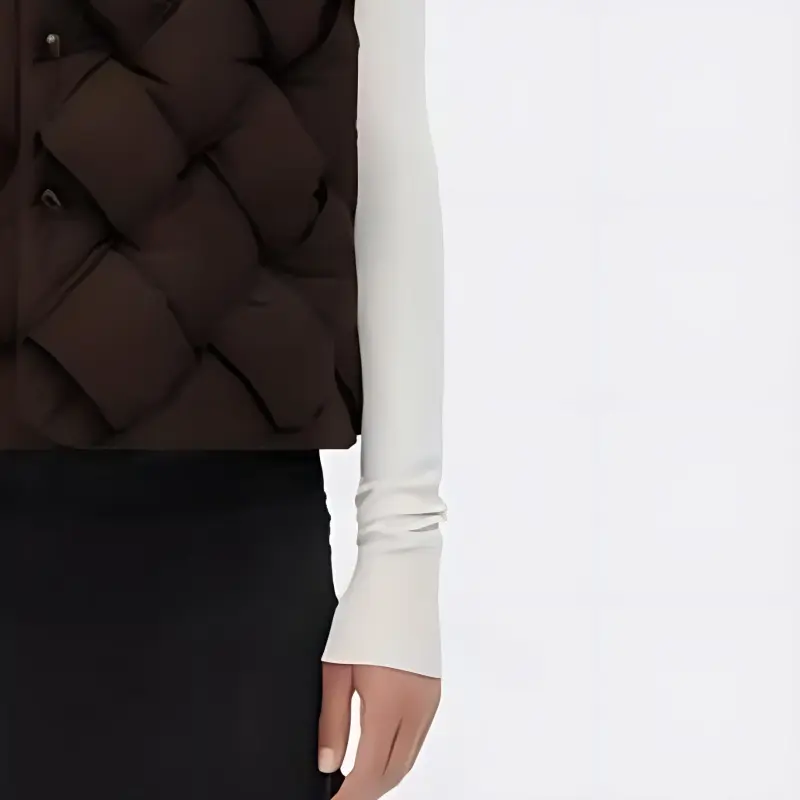 Bottega Veneta Vest Women's Chocolate Brown-2
