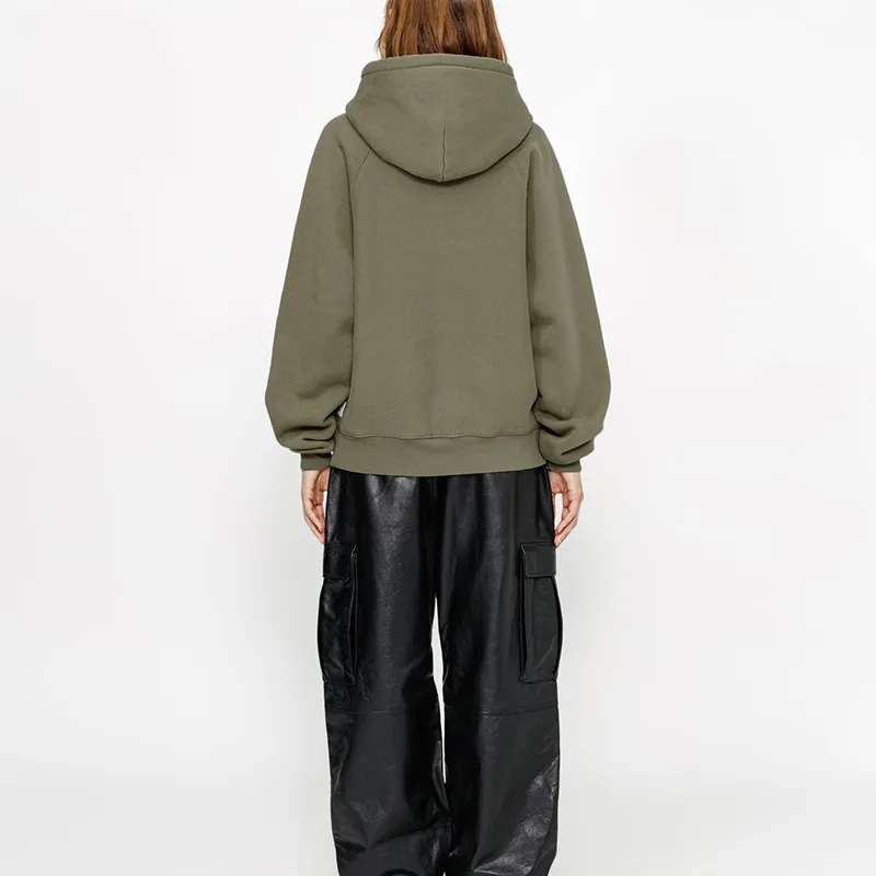 Stussy Fleece Raglan Hoodie-12