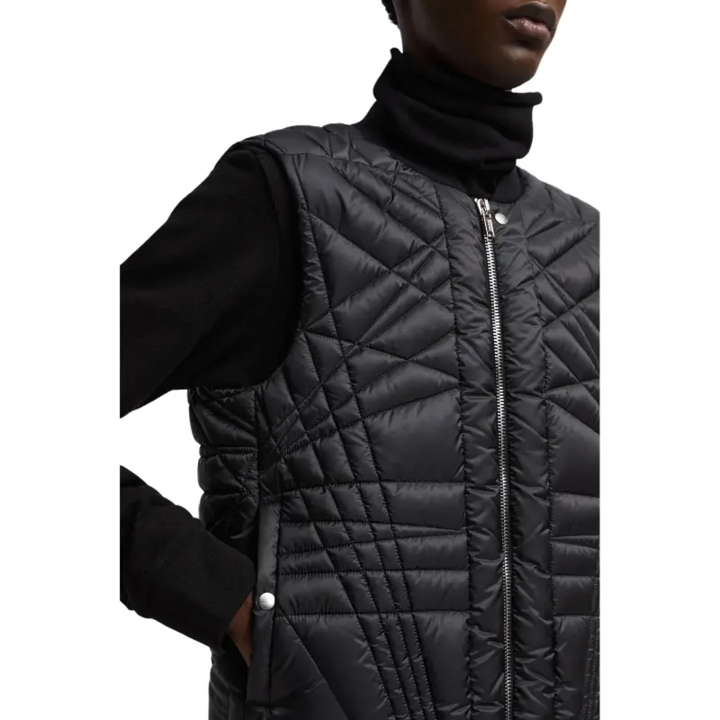 Moncler X Rick Owens Woven Megapenta Flight Vest-6