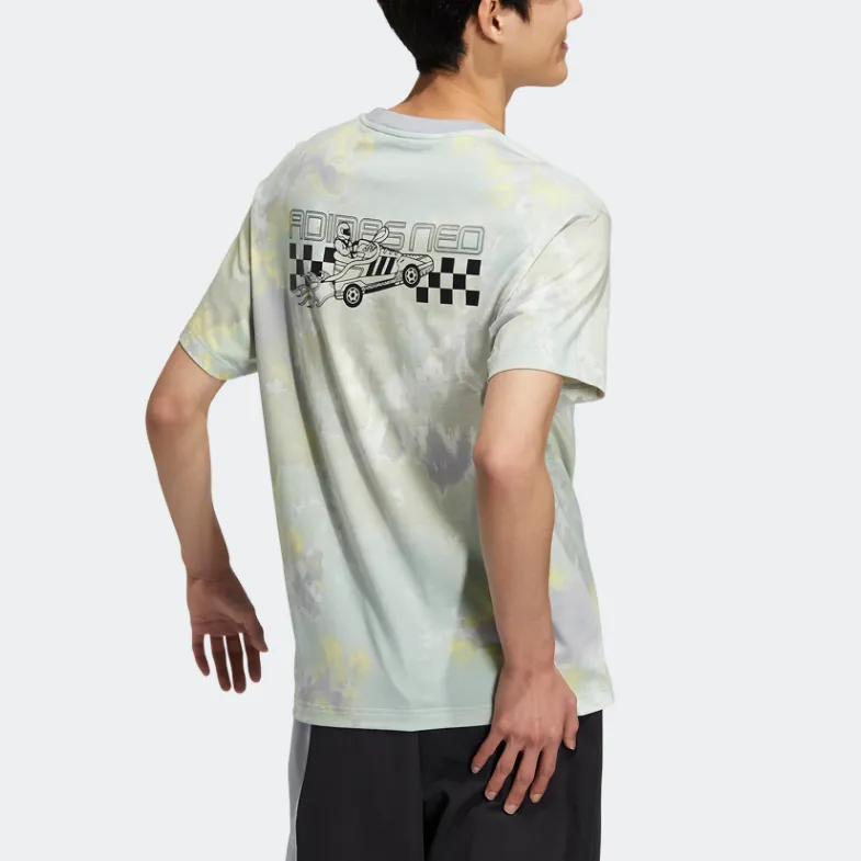 Adidas Neo T Shirt Unisex Light Green-2