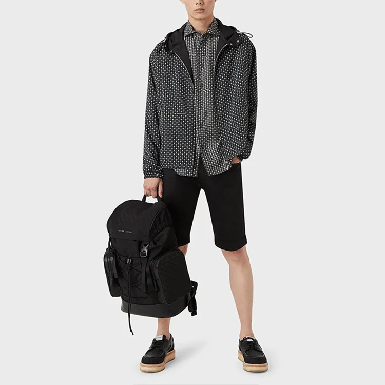 EMPORIO ARMANI Shirts Men Black-1