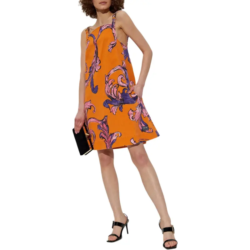 VERSACE JEANS COUTURE A line Midi Dress-1