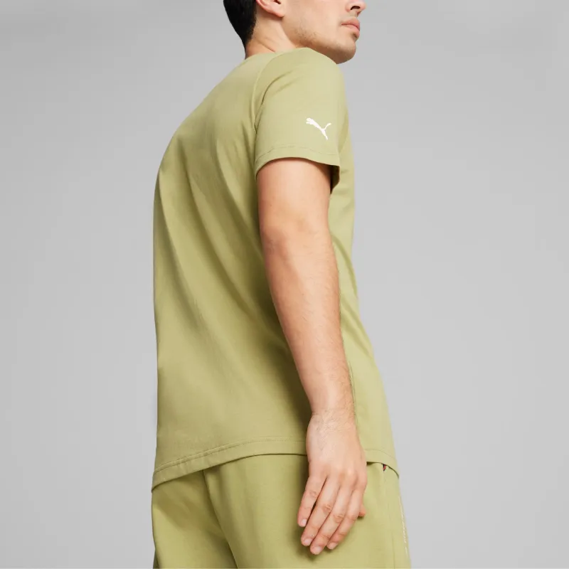PUMA BMW M Motorsport SS24 T-Shirt Men's Green-3