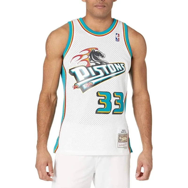 Mitchell Ness Basketball Jerseys Unisex White-2