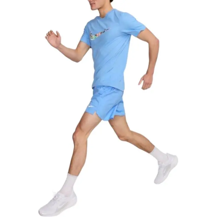 Nike T Shirt Men's University Blue-2