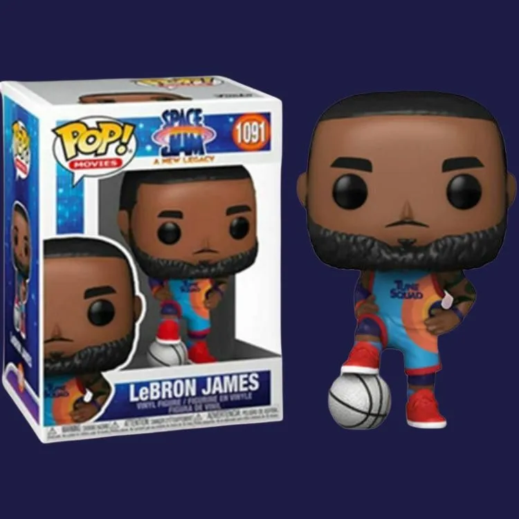 Funko Pop! Movies Space Jam A New Legacy Lebron James Dribbling Figure #1090-2