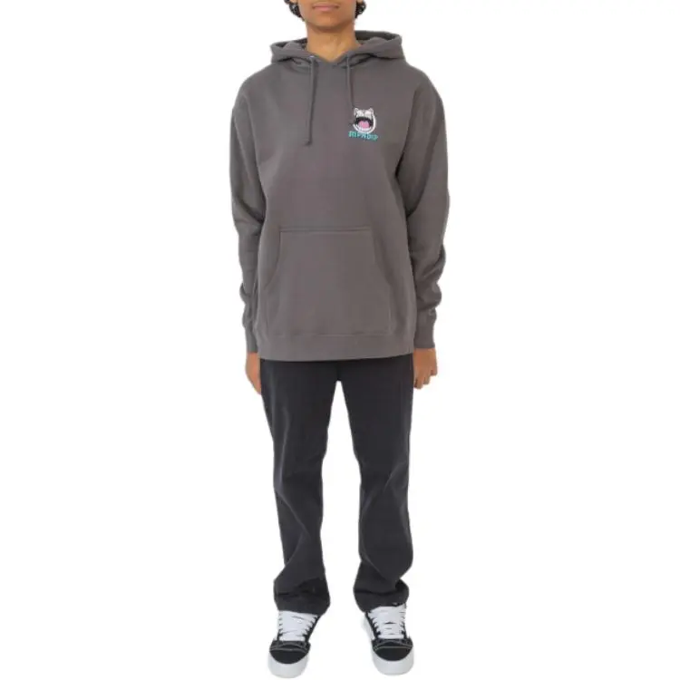 RIPNDIP Feline Fine Hoodie Sweatshirt Men's Charcoal Gray-2