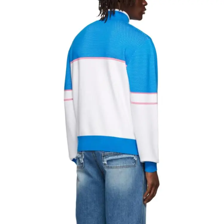 WE11DONE SS22 Sweater Unisex Blue-5