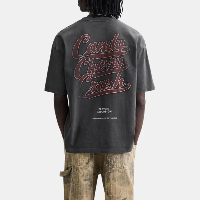 ZARA T Shirts Men Dark Taupe-2