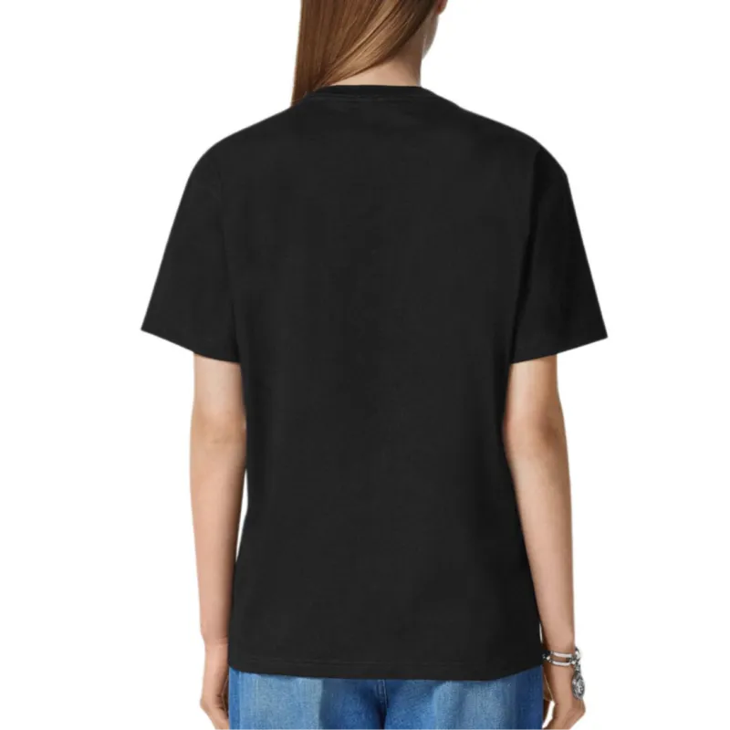 VERSACE Logo Embellished Crewneck T Shirt-3
