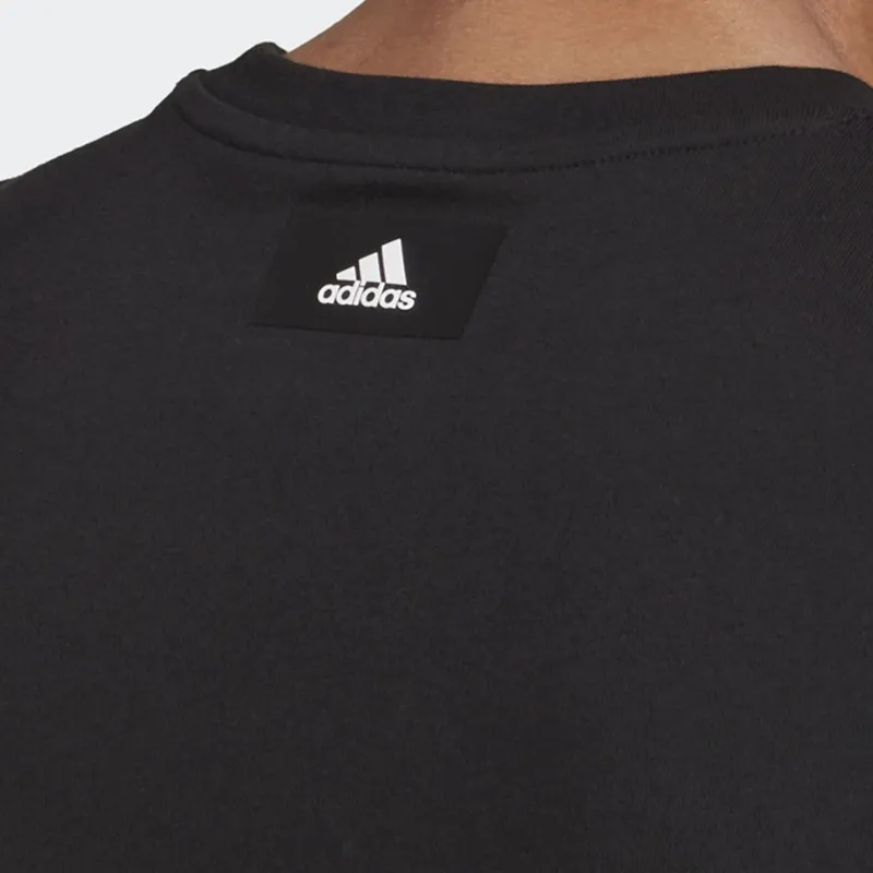 Adidas T Shirts Men Black-4