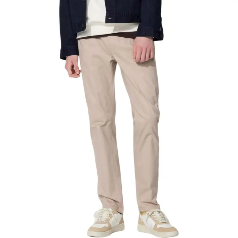 UNIQLO Casual Pants Men's Dark Beige-2