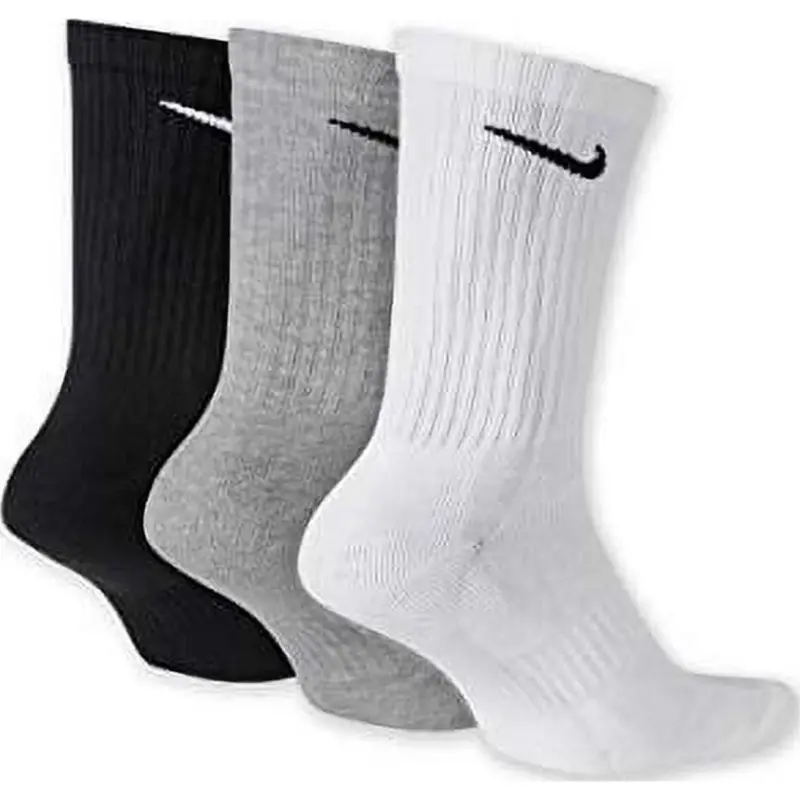 Nike Mid Calf Socks Unisex Combo Set 3 Pack-1