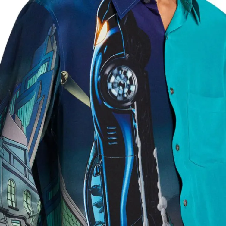 Lanvin Shirts Men Blue-4