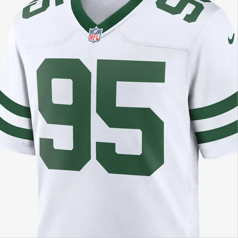 Nike Nfl New York Jets Quincy Williams Men's Game Football Jersey-2