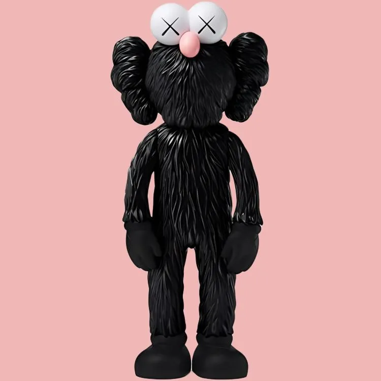 KAWS Bff Open Edition Vinyl Figure Black-1