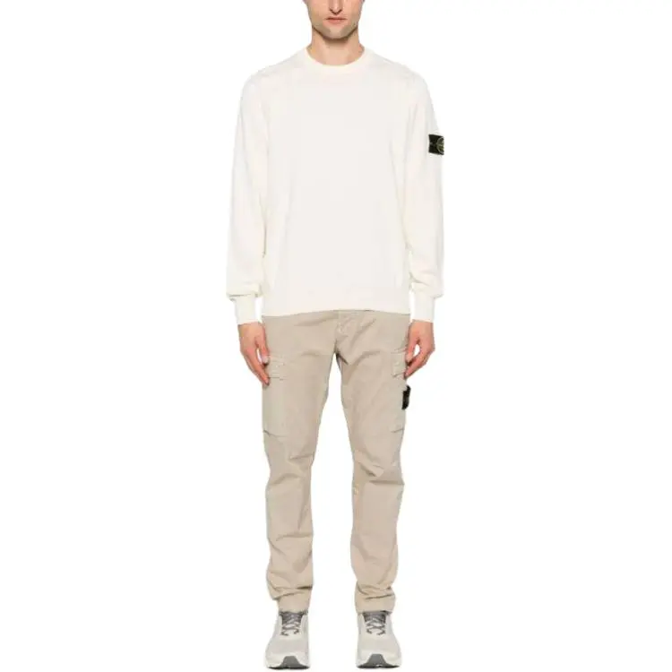 STONE ISLAND Compass Patch Crewneck Jumper-5