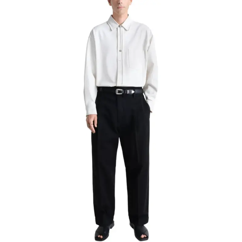 Lemaire Pleated Tapered Trousers-2