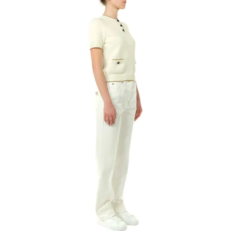 GUCCI Regular T Shirt Women's Beige-4