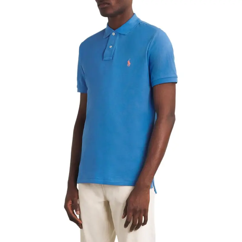 Polo Ralph Lauren Logo Embroidered Short Sleeved Polo Shirt-2