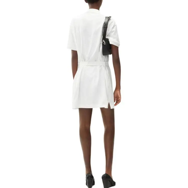 KENZO Short Sleeved Dresses Women's White-4