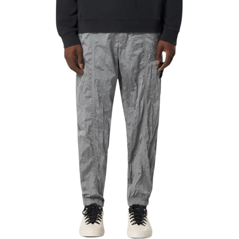 STONE ISLAND SS25 Knitted Sweatpants Men's Pearl Gray-3