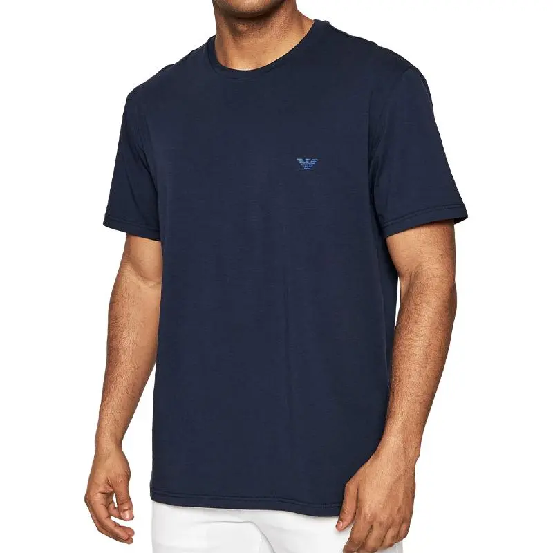 EMPORIO ARMANI T Shirt Men's 1 Set 2 Pack Navy Blue-9