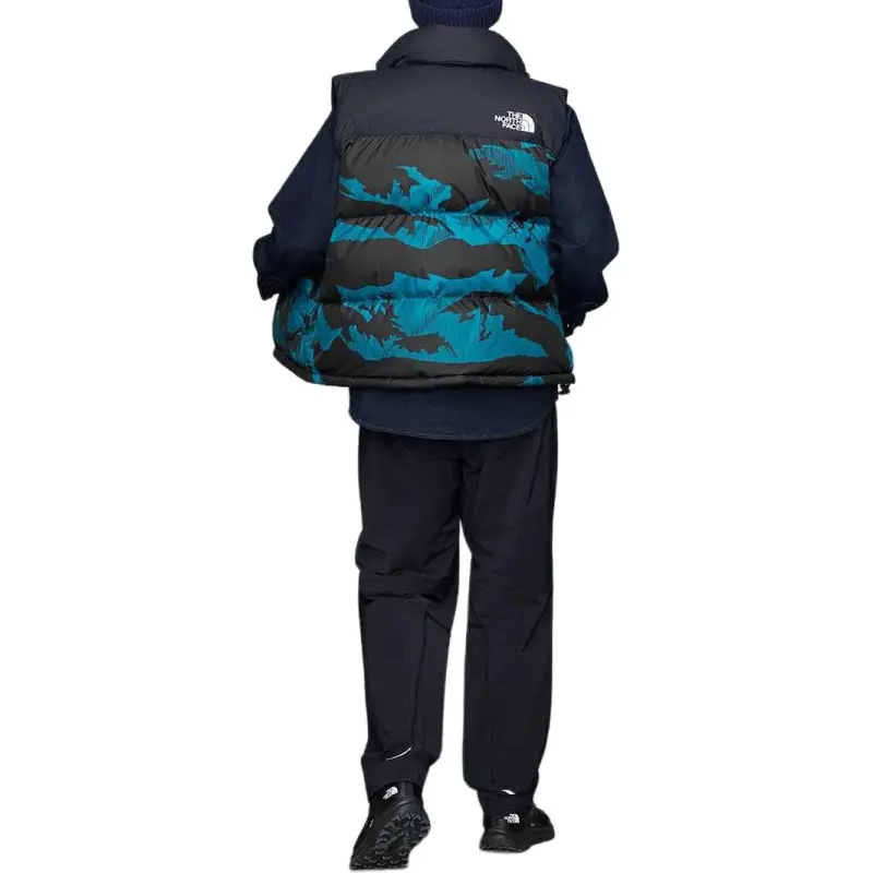 THE NORTH FACE Vest Unisex Blue Black-3